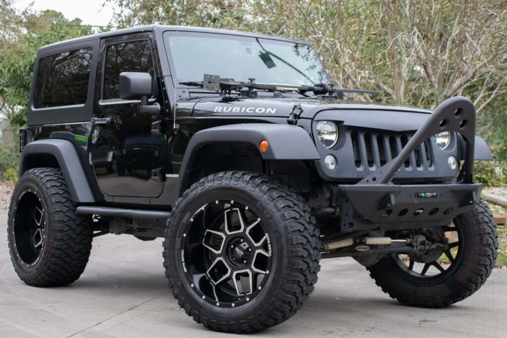 Adventure-Ready Jeep Wrangler Rubicon Wallpaper Background