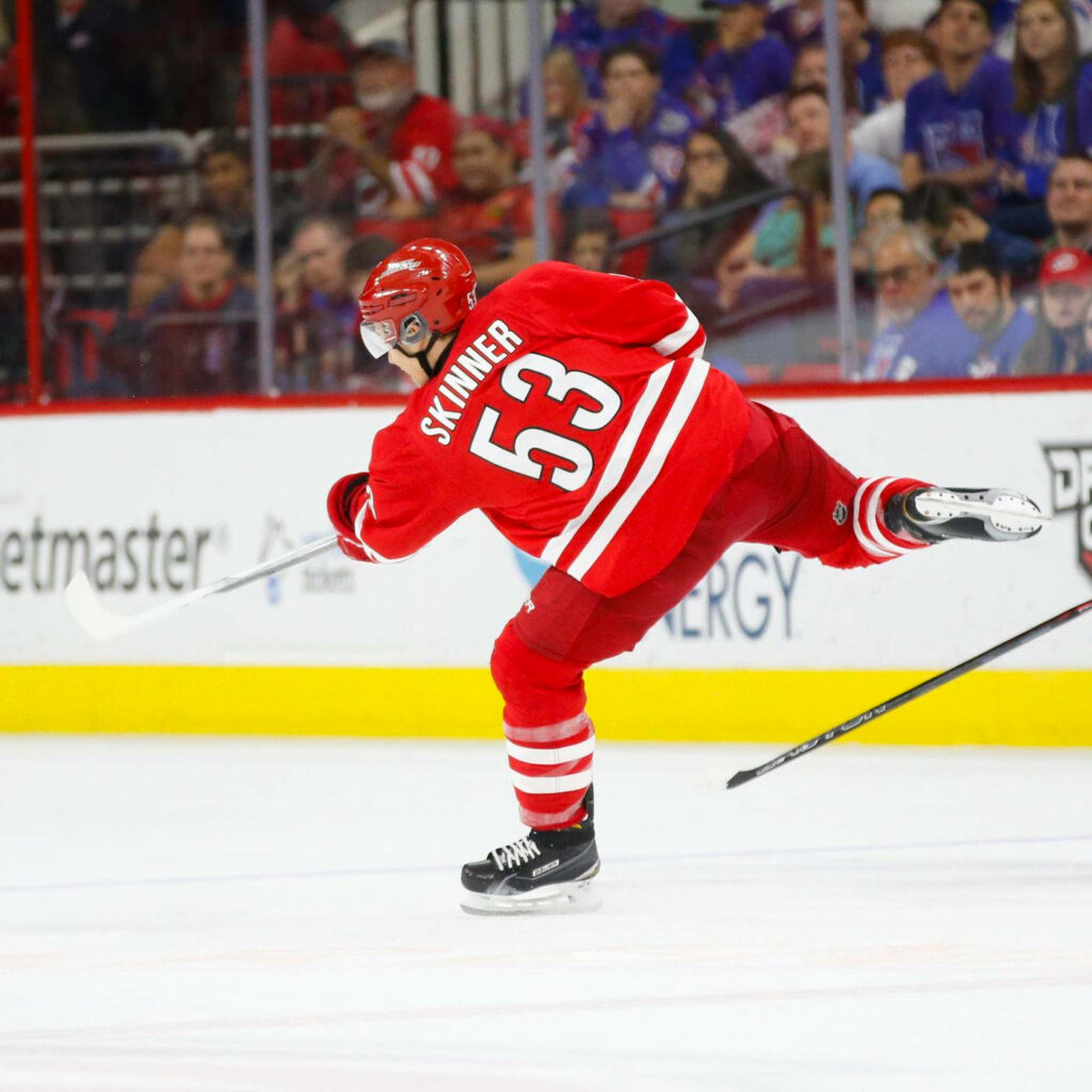 Jeff Skinner in Action: 2017-2018 Hurricanes Skill & Intensity Wallpaper