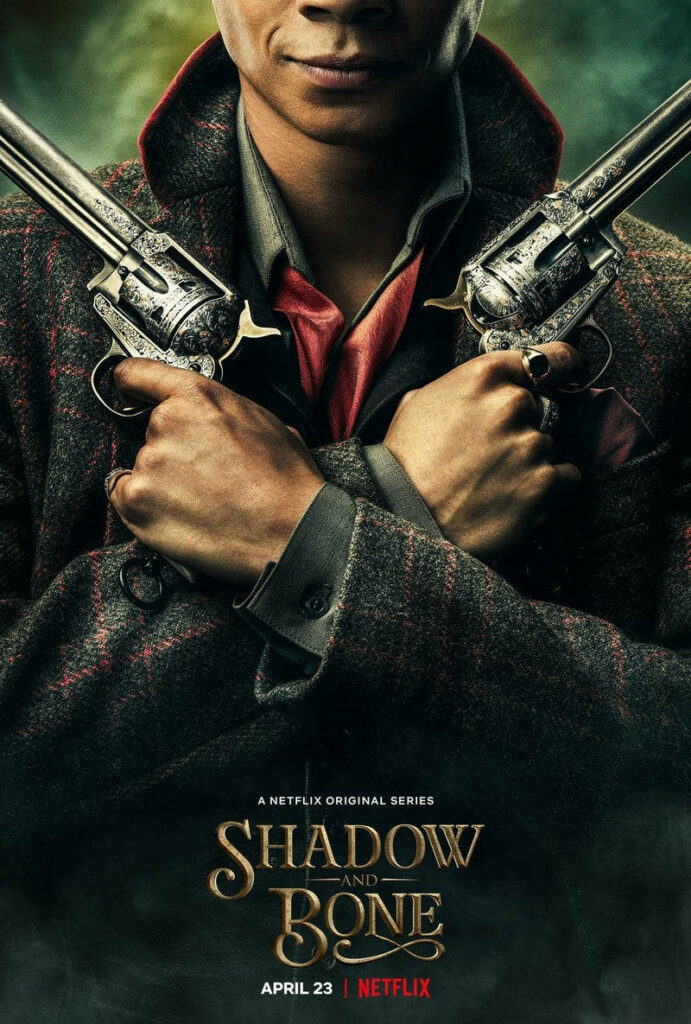 Jesper Fahey Wallpaper: Bold Stance with Guns | Shadow and Bone