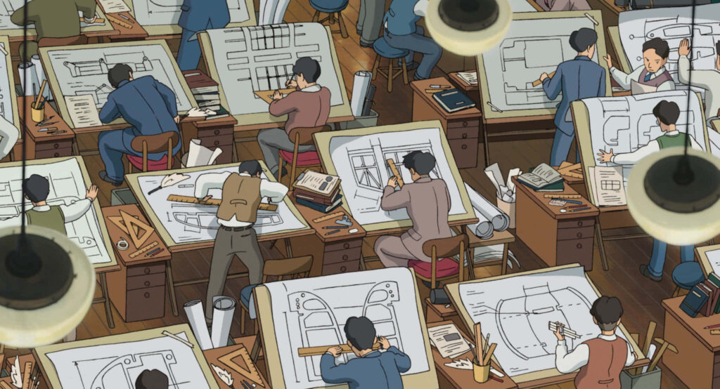 Jiro Horikoshi & Team: Passionate Aircraft Design - Wallpaper Background