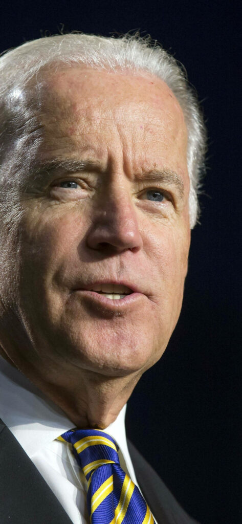 Close-Up Joe Biden Portrait Wallpaper - Former VP in Formal Attire