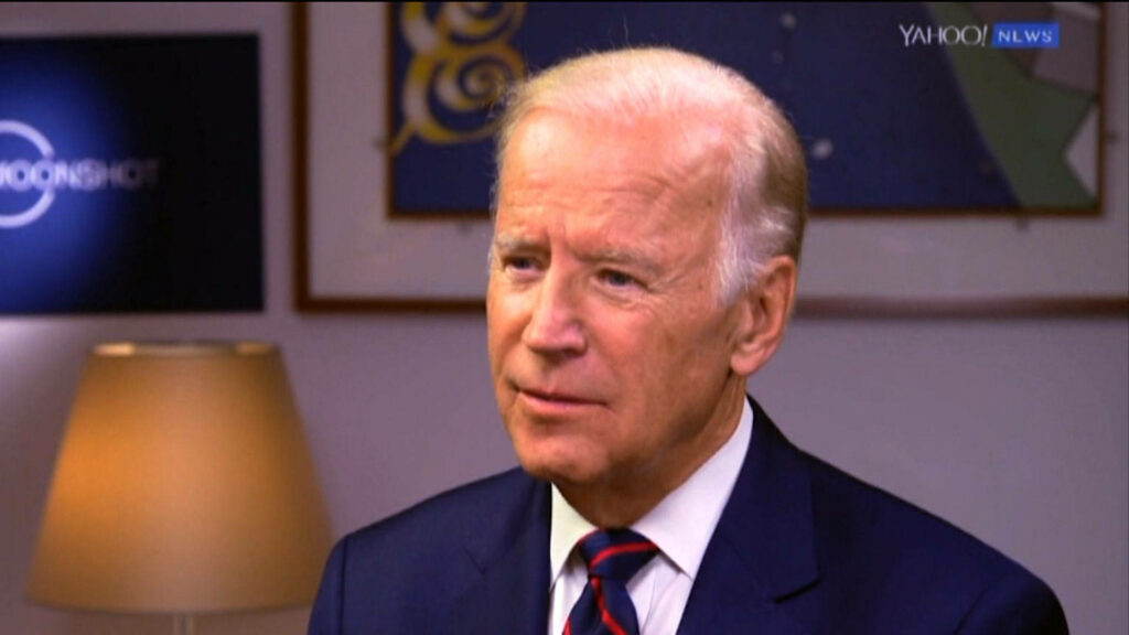 Professional Joe Biden Wallpaper: Interview Setting Background