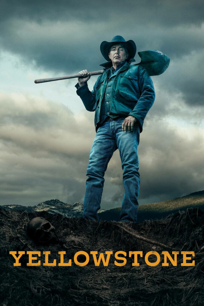 John Dutton Wallpaper: Rugged Drama Against a Moody Sky