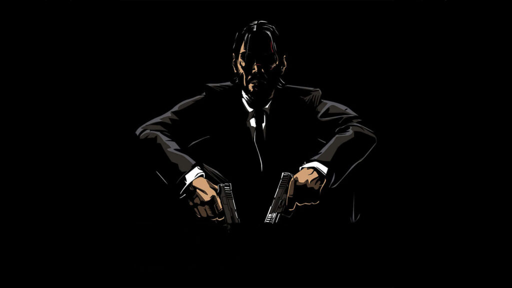 Shadow Assassin - John Wick AMOLED Wallpaper