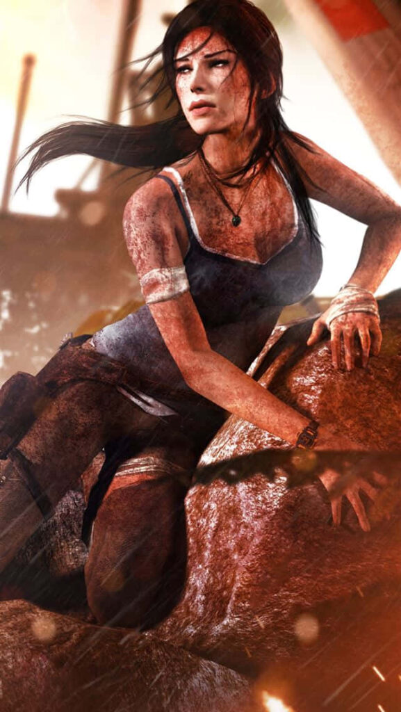 Unveiling the Adventurous Landscape of Lara Croft in Rise of the Tomb Raider: Journeying into Ancient Ruins and Uncharted Territory Wallpaper
