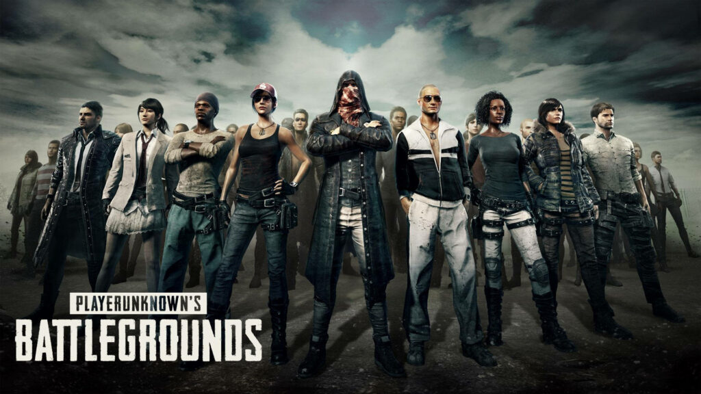 Pubg Player Squad Gathered in a Tavern: Embracing the Ultimate Battle Wallpaper
