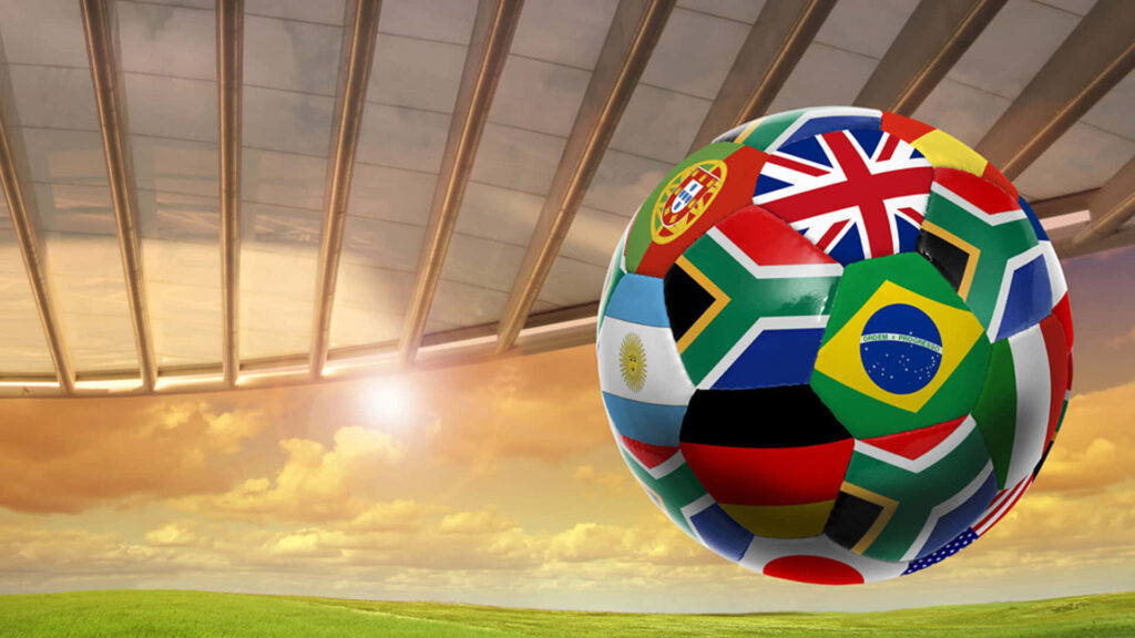 Vibrant Soccer Wallpaper: Join FIFA's Global Community of Fans
