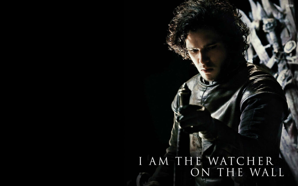 Jon Snow Wallpaper: A Stunning Tribute to His Watcher on the Wall