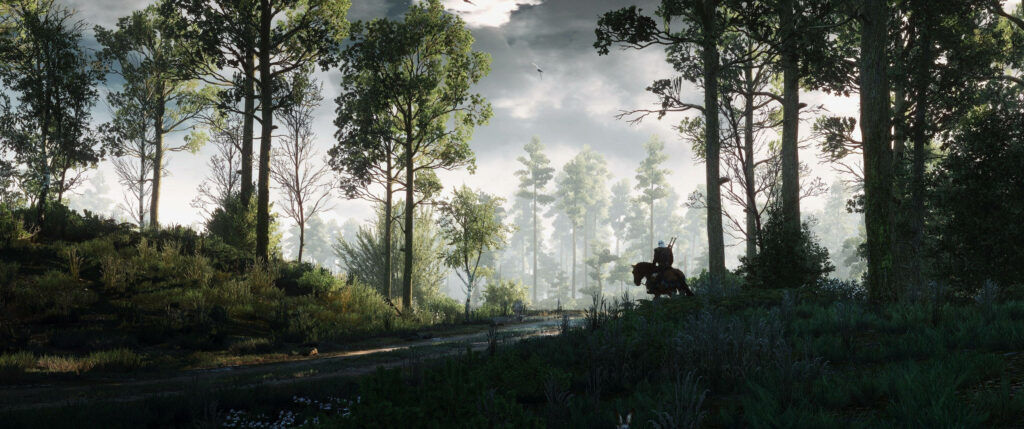 Wandering through the Mystical Woodlands: A Witcher Wallpaper Adventure