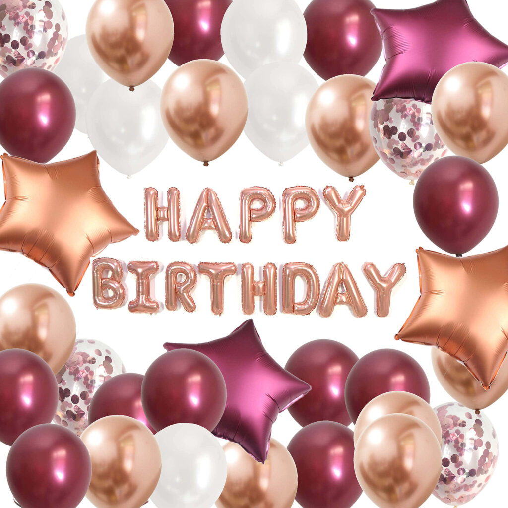 Colorful Birthday Balloons Wallpaper: Happy Birthday Celebration