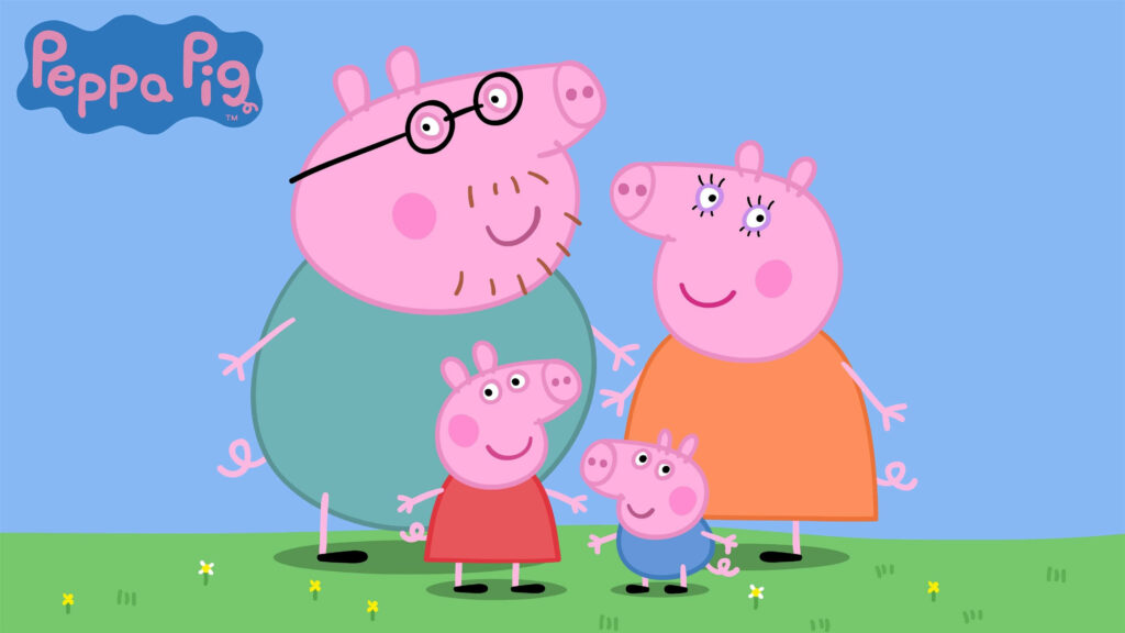 Happy Family Fun Day with Peppa Pig and Friends! Wallpaper