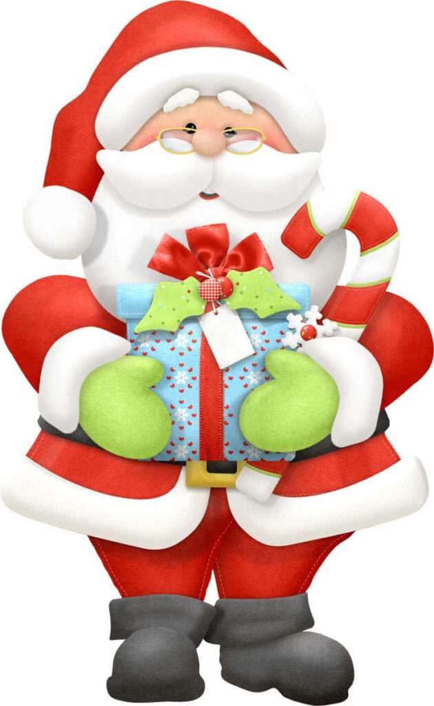 Joyful Santa Claus Wallpaper: Holiday Cheer for Your Screen Background
