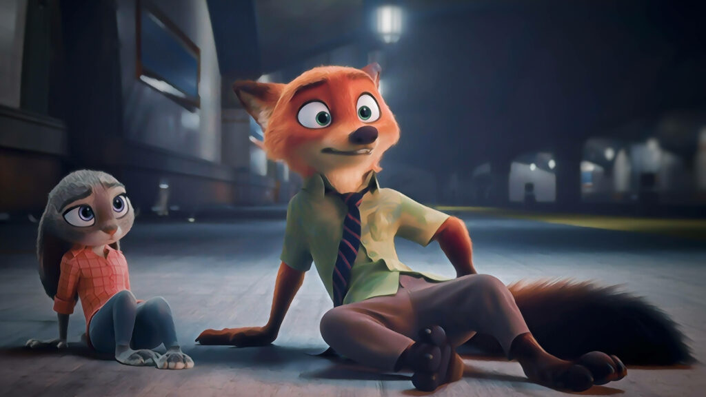 Judy Hopps & Nick Wilde: Zootopia's Dynamic Duo Wallpaper Background