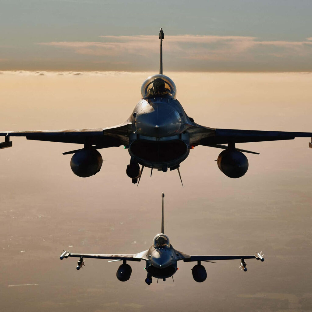 Capturing Majestic Jumbo Jets in Flight: An Awe-Inspiring Aerial Perspective Wallpaper