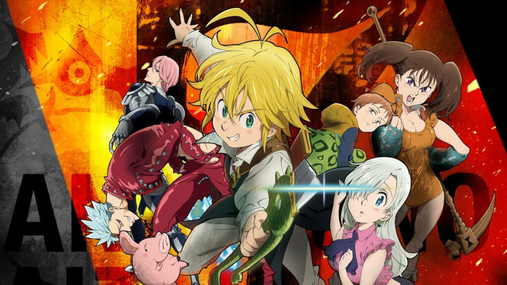 Justice Prevails: The Epic Fight Against the Seven Deadly Sins Wallpaper