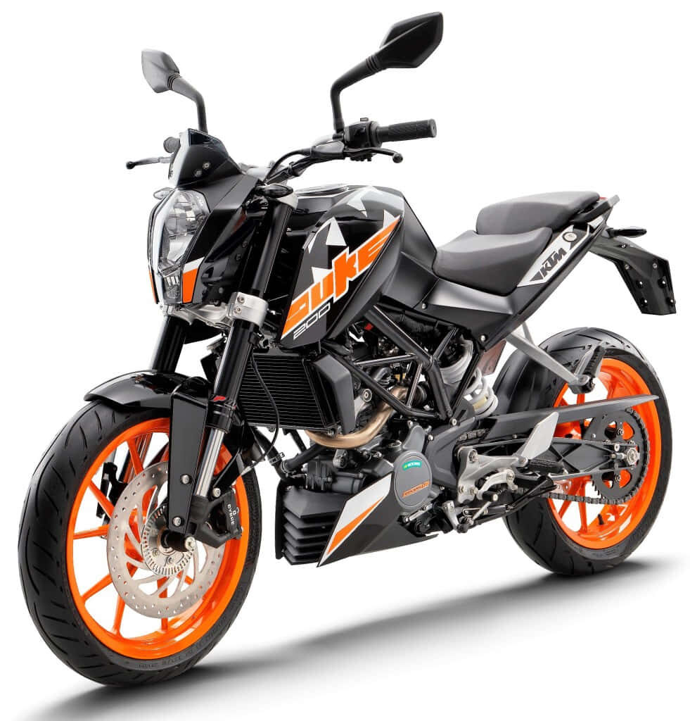 KTM Duke Wallpaper: Sleek Design & Powerful Performance Background