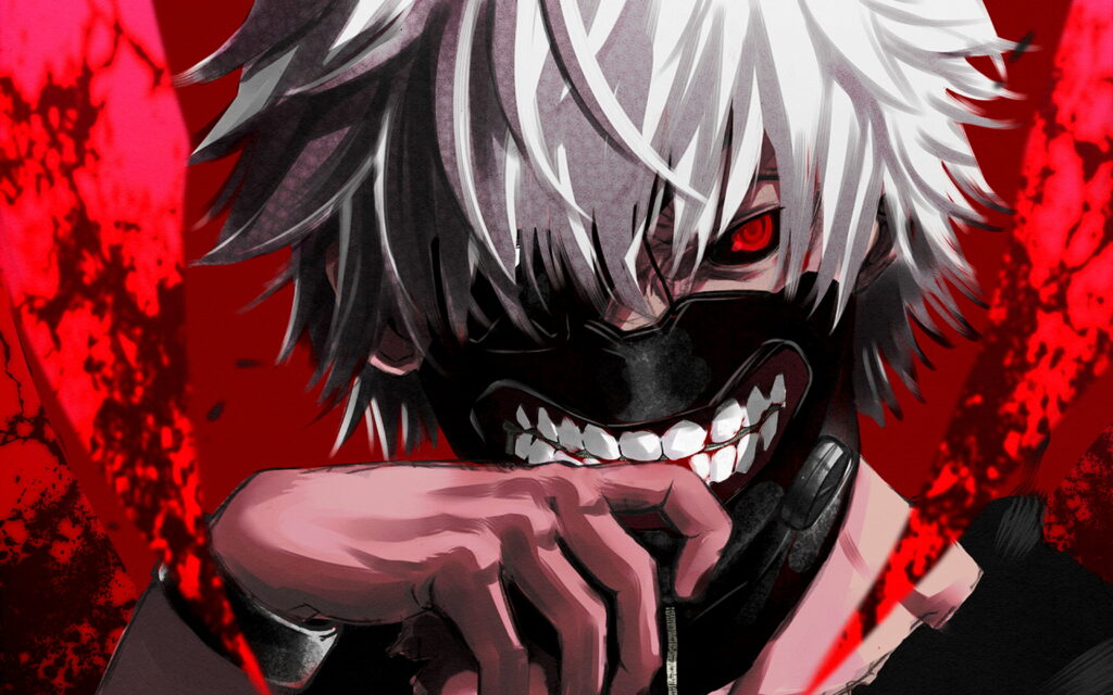 The Unforgettable Portrait of Kaneki Ken: A Fantastic Tokyo Ghoul Character from Japanese Manga on QHD Wallpaper