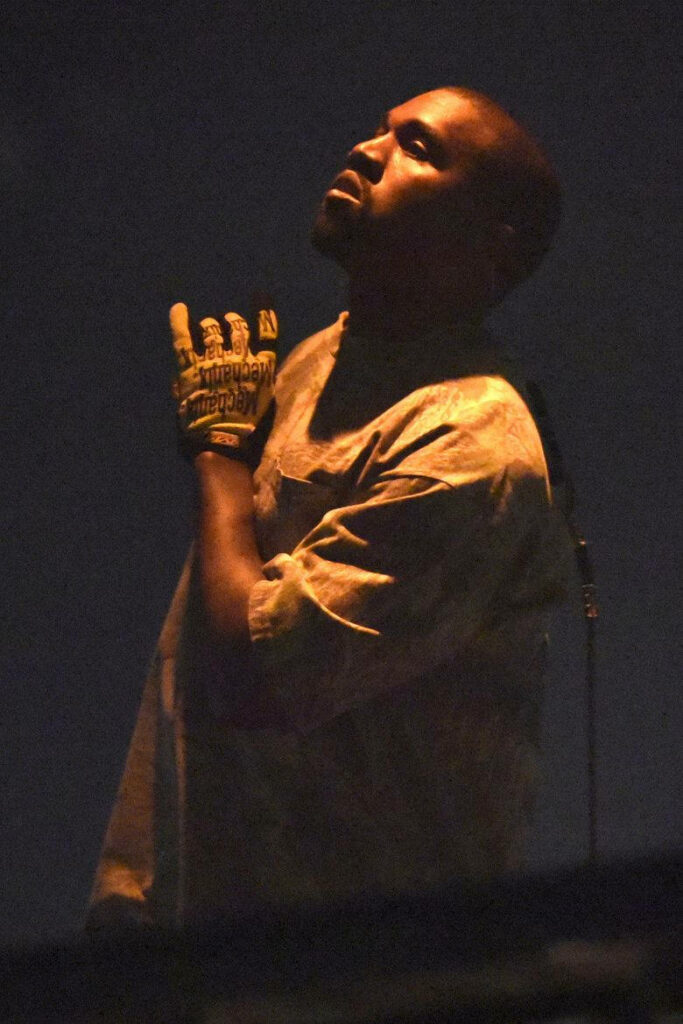 Powerful Kanye West Wallpaper: Saint Pablo Tour Moment Background