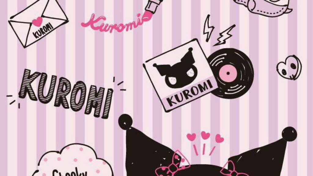 Kawaii Kuromi: HD Wallpaper Background Photo of the Cute Cartoon Character