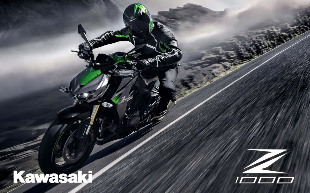 Kawasaki Z1000 Wallpaper: Sleek Design & Thrilling Mountain Ride