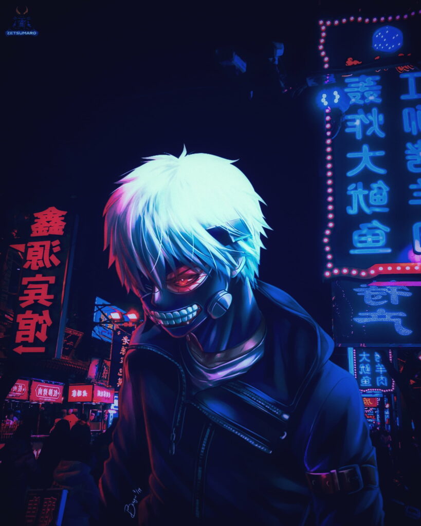 Tokyo Ghoul: Neon Dreams Wallpaper