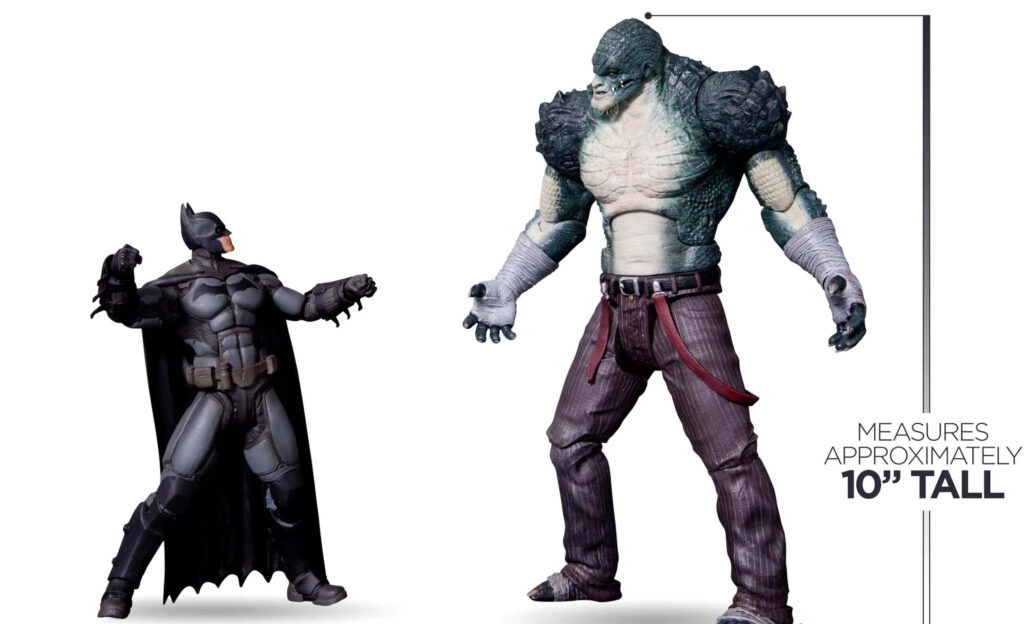 Killer Croc vs. Batman: Intense Dynamic Wallpaper Background