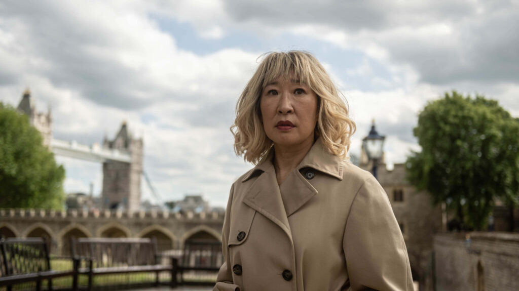 Captivating Killing Eve Wallpaper with London’s Tower Bridge Background