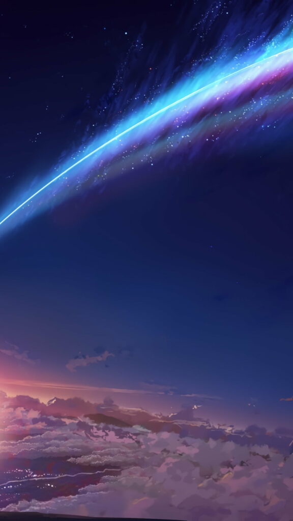 My Name in HD: Captivating Kimi no Na wa Phone Wallpaper