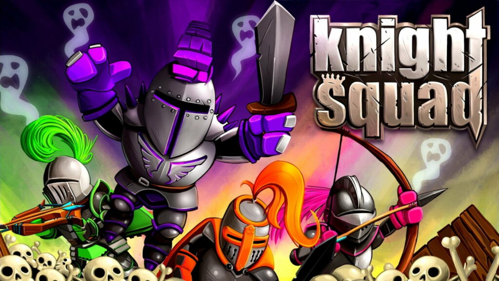 Knight Squad: Epic Multiplayer Battles Unleashed Wallpaper
