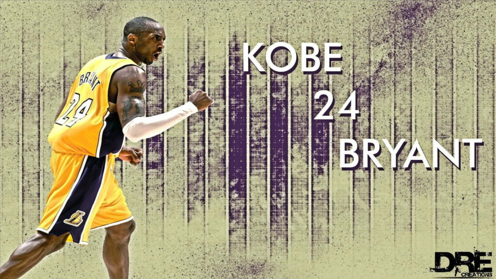 The Legend on the Court: Kobe Bryant's Remarkable NBA Journey Captured in Stunning HD Wallpaper