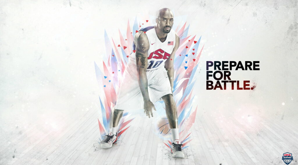Legendary NBA Star Kobe Bryant Captivating Fans in Action: High-Quality Basketball Wallpaper