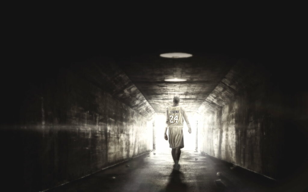 Mamba Mentality Soars: Epic Lakers Legacy Captured in Breathtaking 2K QHD Wallpaper