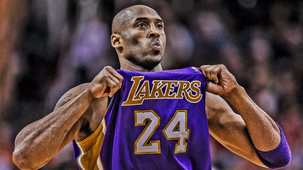 The Legend Lives On: Celebrating Kobe Bryant with NBA Fan Art and Iconic Lakers Basketball Players in Stunning 4K Wallpaper