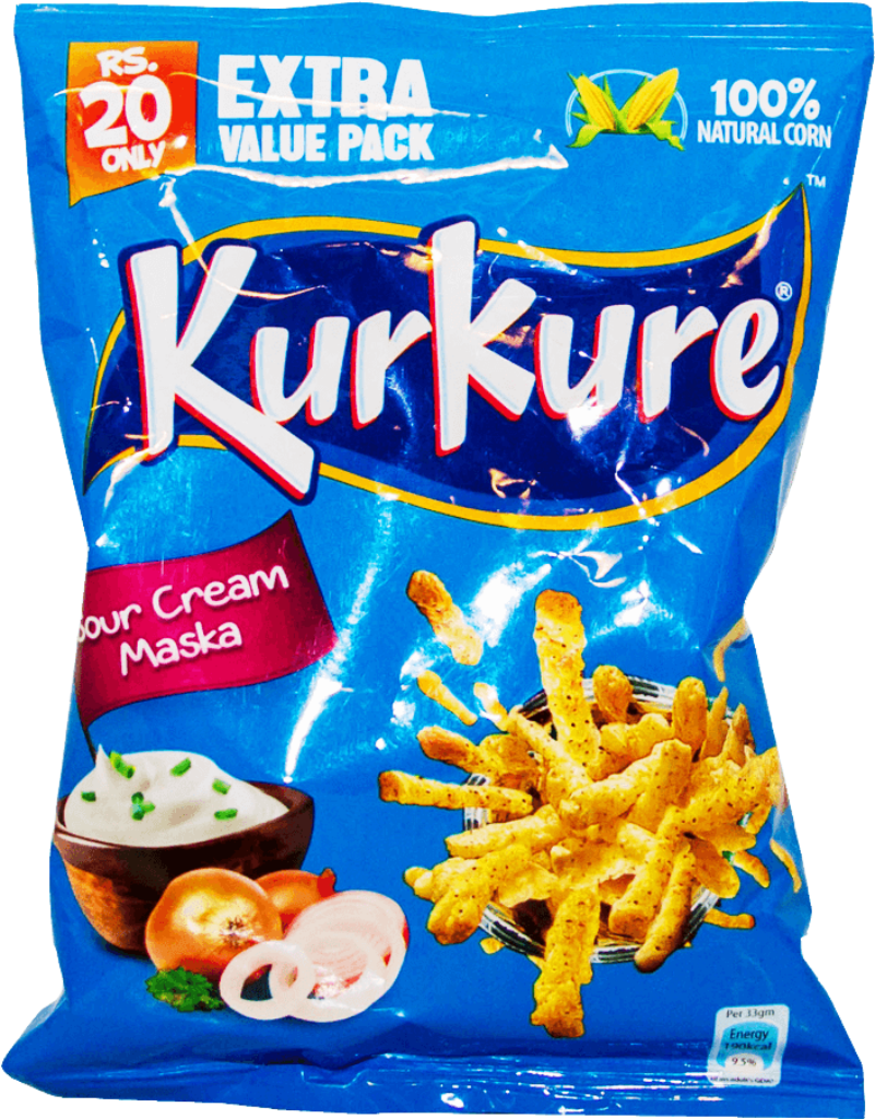 Kurkure Sour Cream Maska: Crunchy Snack Wallpaper Background