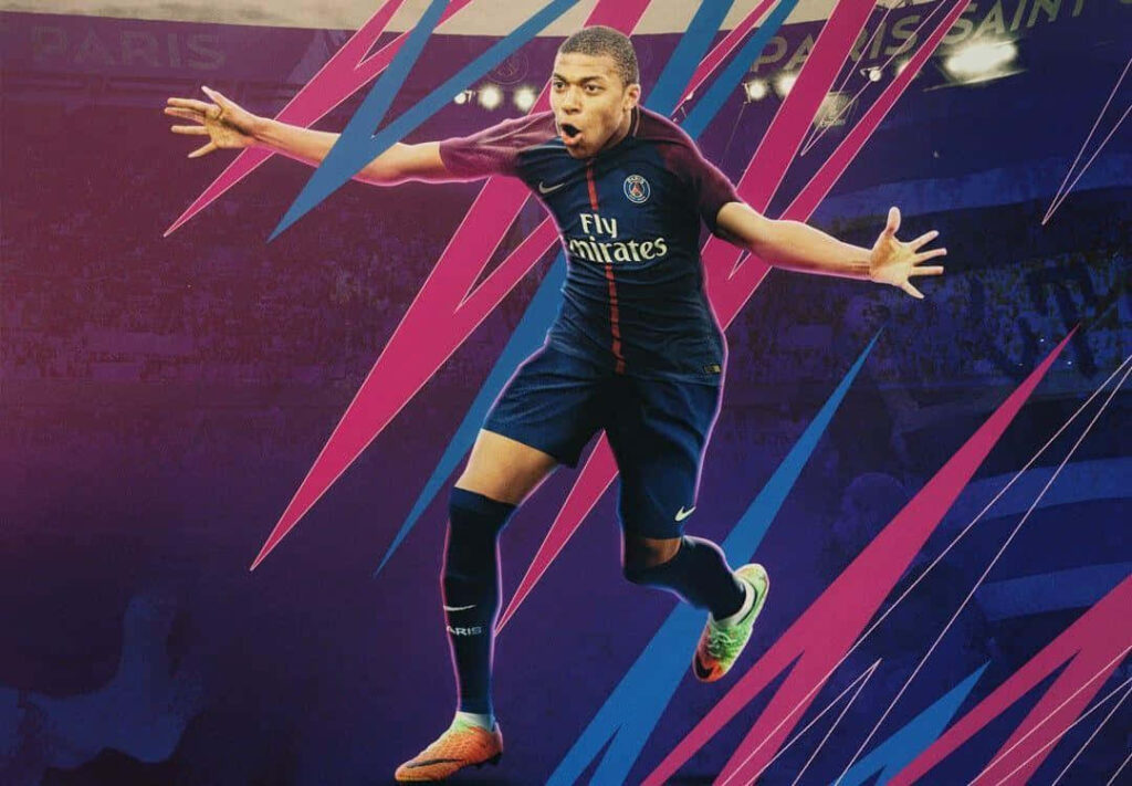 Dynamic Kylian Mbappe Wallpaper: Celebrate His Passion & Energy