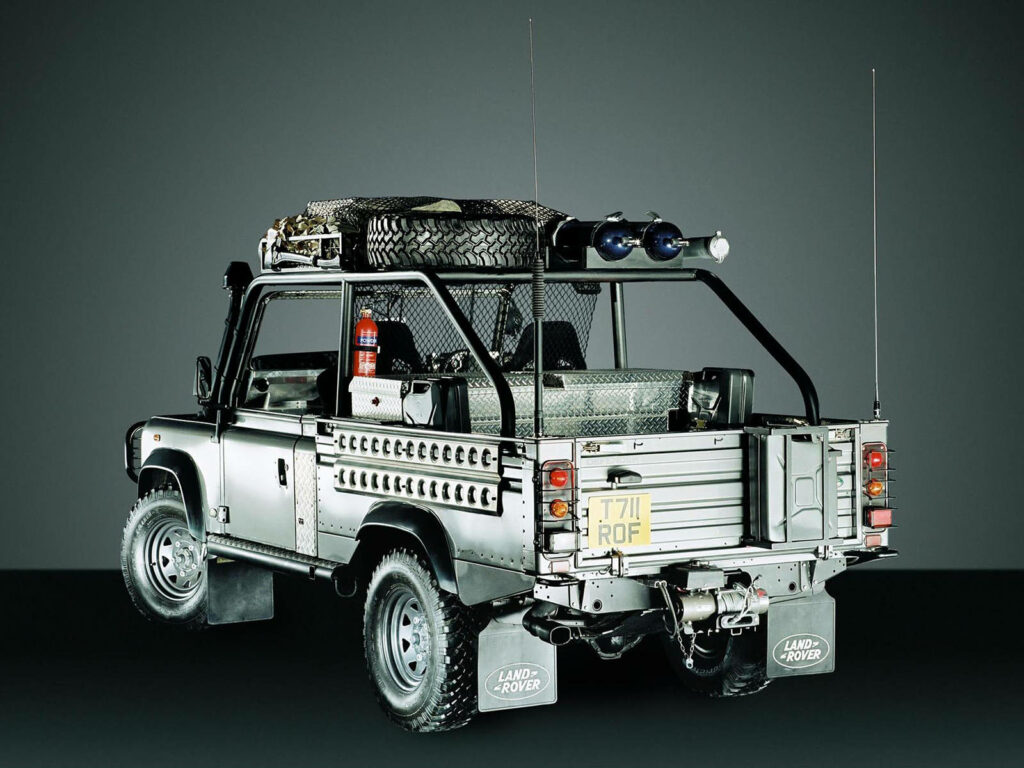 Rugged Kyosho Defender Land Rover Wallpaper for Adventure Vehicle Fans
