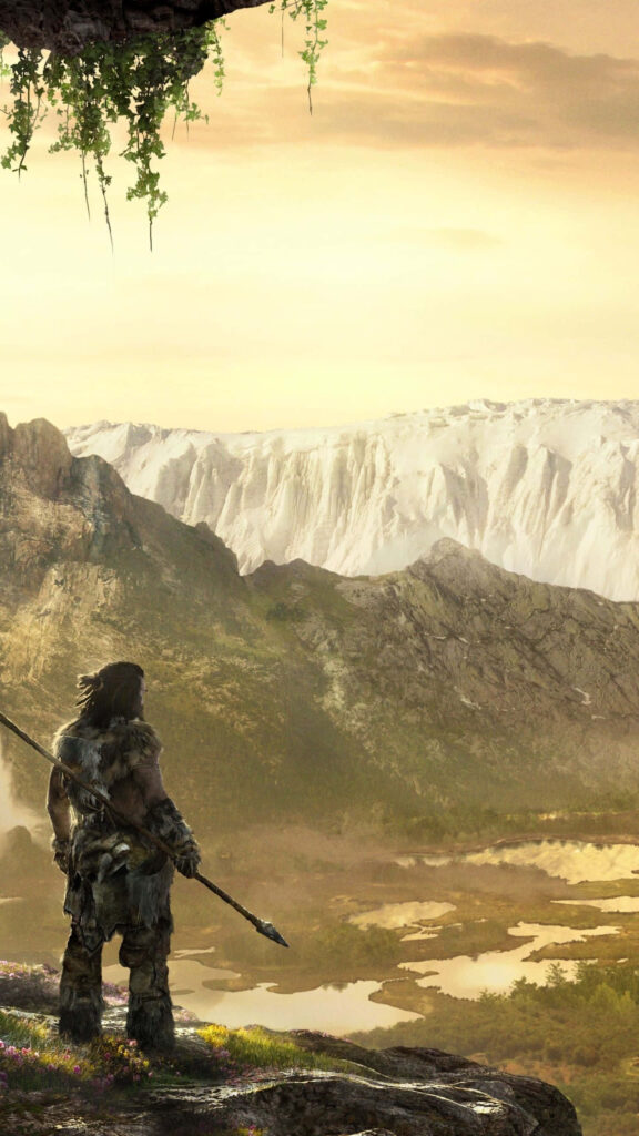 Explore the stunning landscapes of Far Cry 4 with this character wallpaper scenery - mountains, lake, adventure!