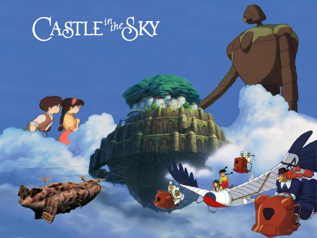 Laputa Castle in the Sky Wallpaper: Iconic Elements & Serene Views