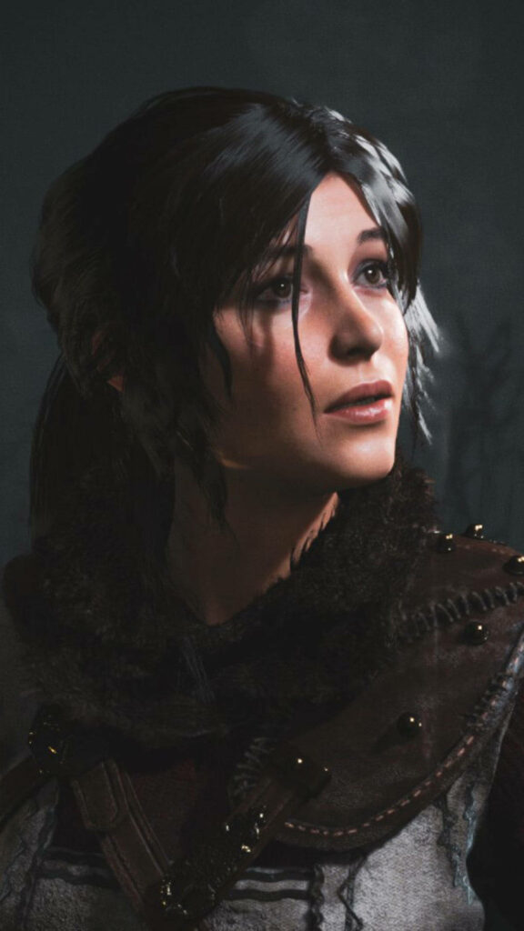Journey through the Jungle: Lara Croft Embraces Adventure in Rise of the Tomb Raider Wallpaper