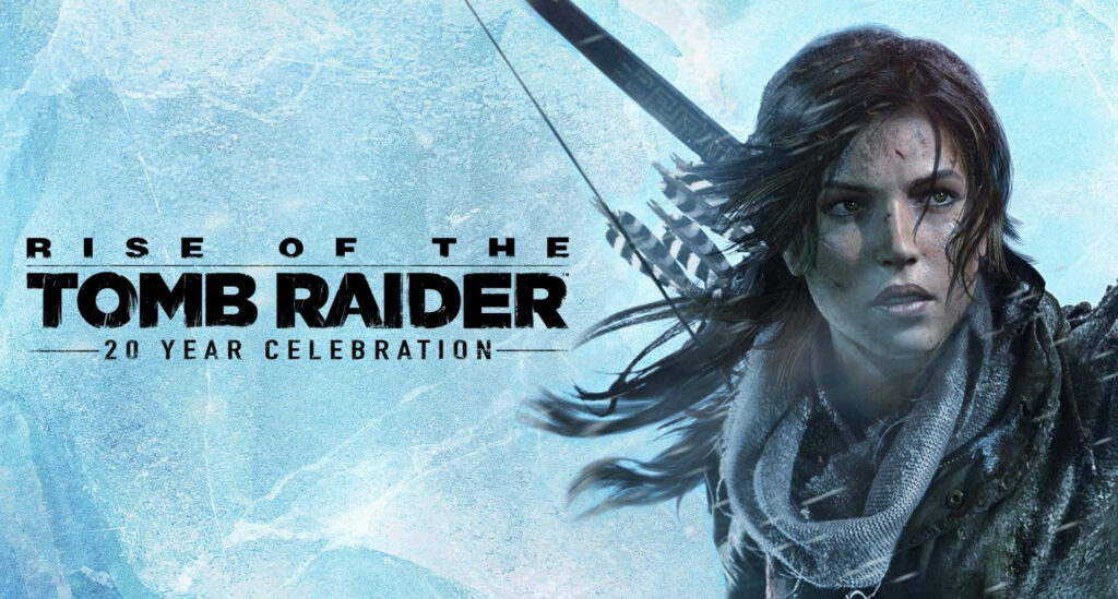Lara Croft's Frozen Adventure: Majestic Ice Setting, Rise of the Tomb Raider Wallpaper