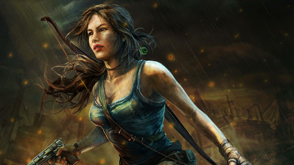 Lara Croft Awakens: The Breathtaking 3D World of Rise of the Tomb Raider Unveiled Wallpaper