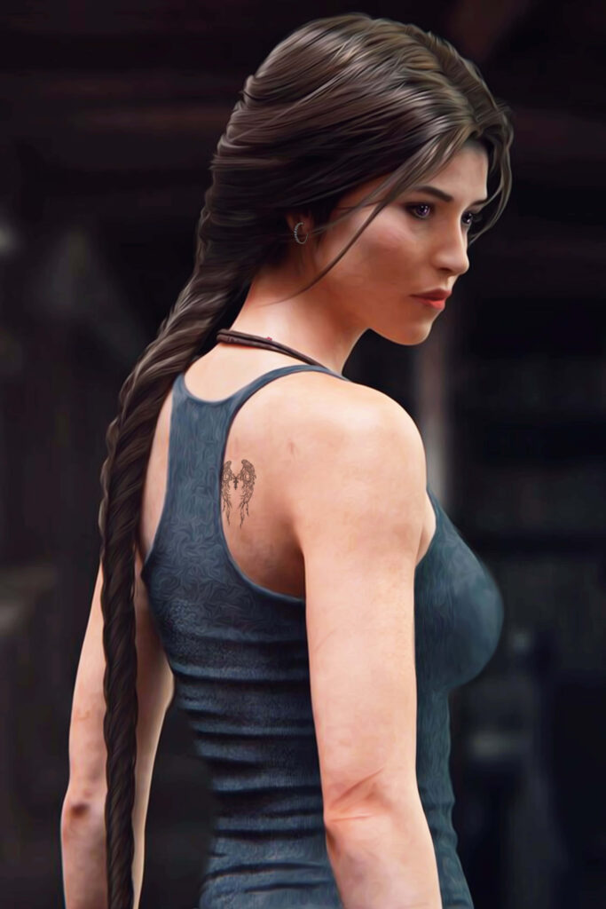 Lara Croft's Adventurous Journey: An Enthralling Rise Of The Tomb Raider Android Wallpaper