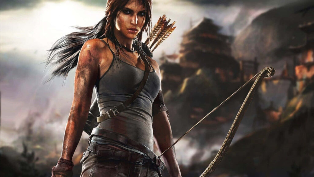 Majestic Lara Croft: Unleashing Adventure in Rise of the Tomb Raider - 1920x1080 Archery Bliss Wallpaper