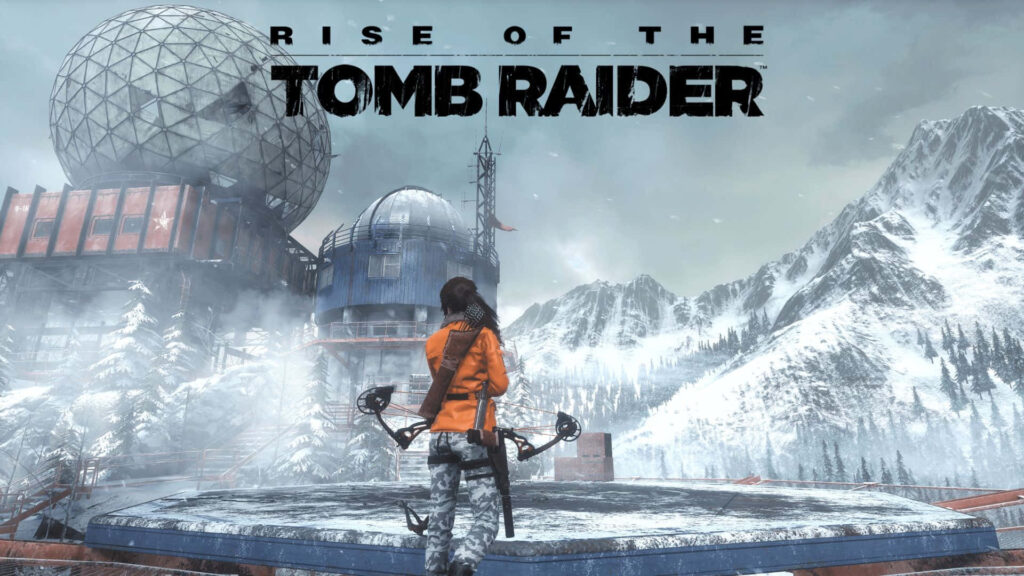 Winter Wonder in Rise of the Tomb Raider: Maverick Adventurer, Lara Croft, Explores the Snowy Soviet Installation in Stunning 1080p Wallpaper