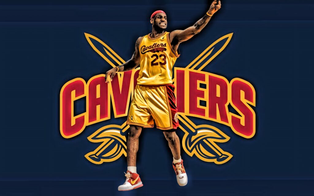 LeBron James Cleveland Cavaliers Wallpaper: Bold & Inspiring Background