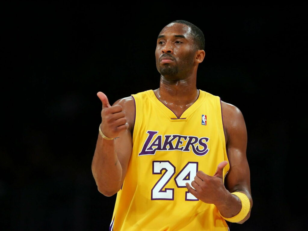 Legendary Kobe Bryant: A Tribute to the NBA's Los Angeles Lakers Icon - Stunning HD Wallpaper Background