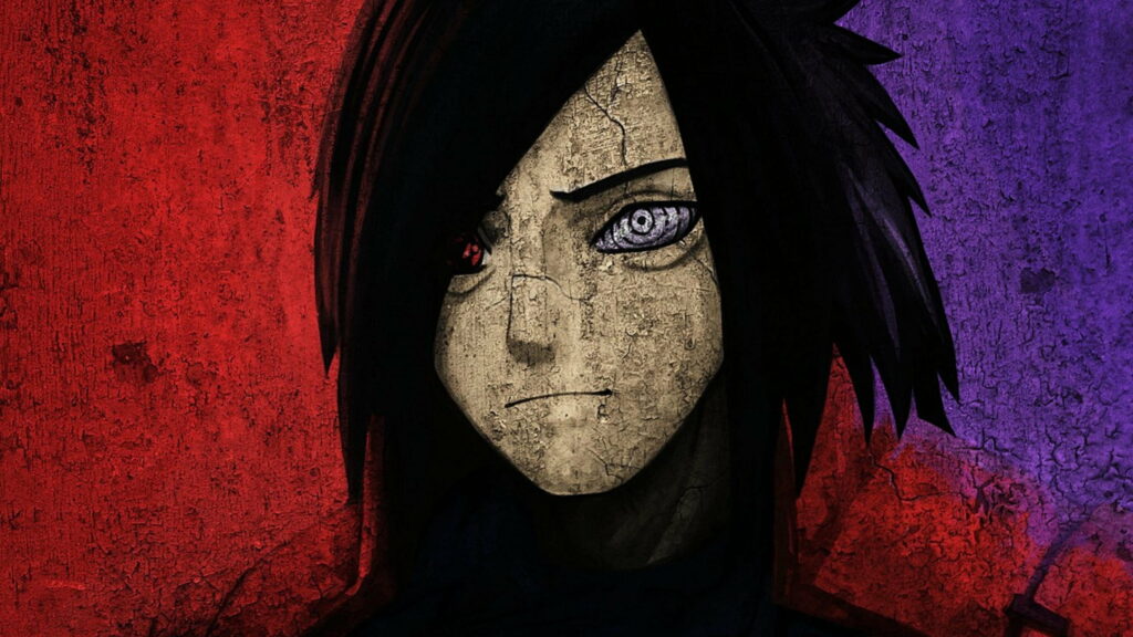 Rinnegan Warrior: A Majestic Uchiha Legacy Wallpaper