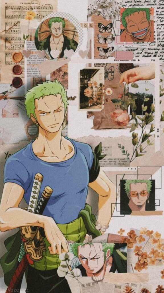 Swordsman of Wano: Zorojuro's Epic Anime Wallpaper