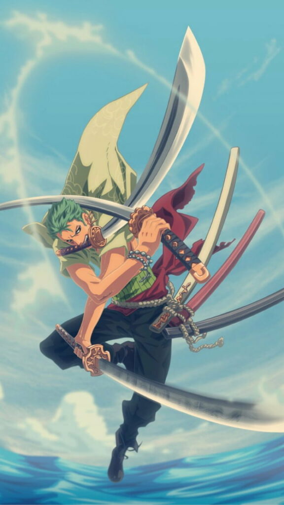 Legendary Swordsman in One Piece: Roronoa Zoro – HD Phone Wallpaper