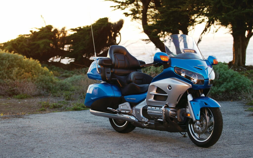The Ultimate Honda Goldwing Experience: Touring the Road with Power and Style Wallpaper